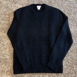 Club Monaco Black Crewneck Sweater Cashmere, Size S